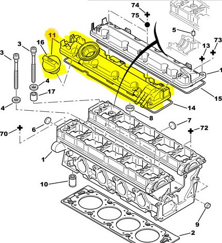 Külbürütör Kapağı | Supap kapağı