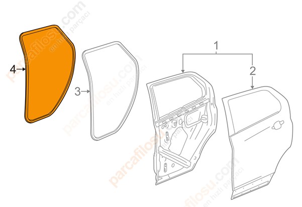 Arka Kapı Fitili Sol