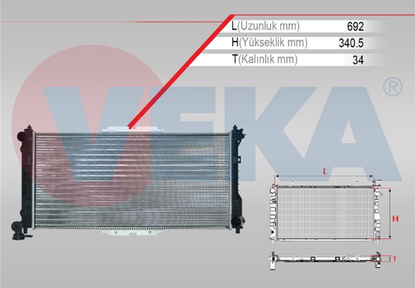 Motor Radyatörü MANUEL