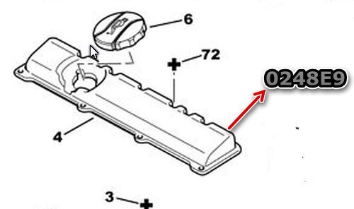 Külbürütör Kapağı | Supap kapağı