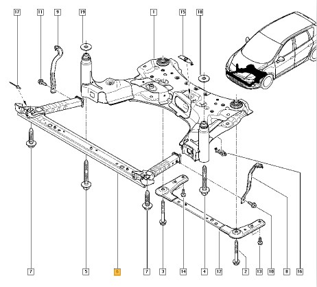 Motor Travers | Ön Beşik