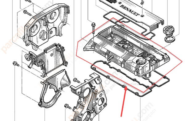 Külbürütör Kapağı | Supap kapağı