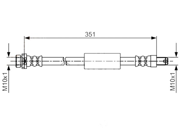 Arka Fren Hortumu R-L