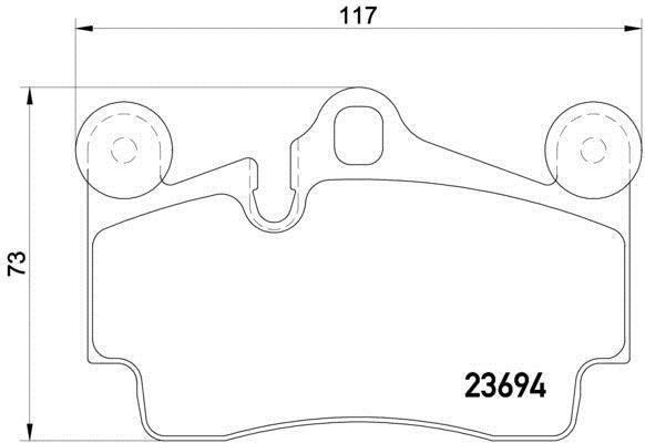 Arka Disk Fren Balatası