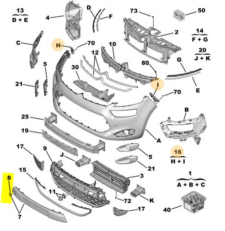Ön Tampon Çeki Kapak