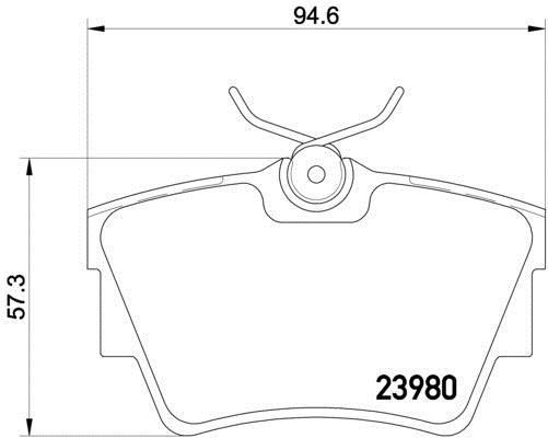Arka Disk Fren Balatası